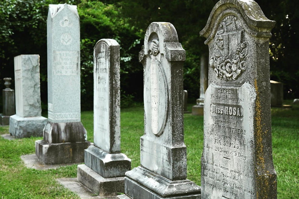 Davidson College Cemetery Tour