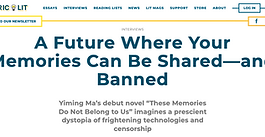 Electric Lit Interview with Lillian Li: "A Future Where Your Memories Can Be Shared—and Banned"