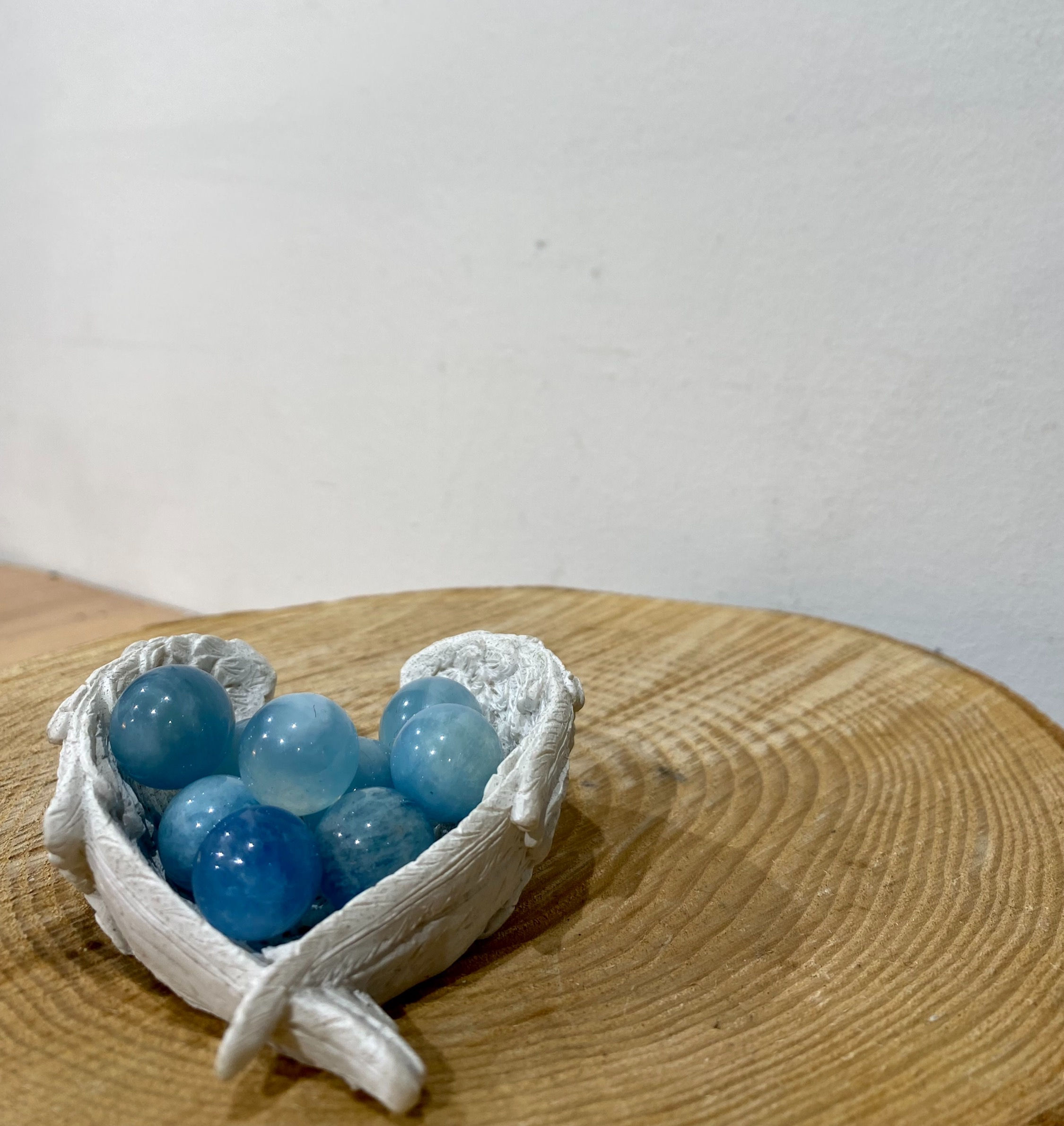 Mini Aquamarine Sphere