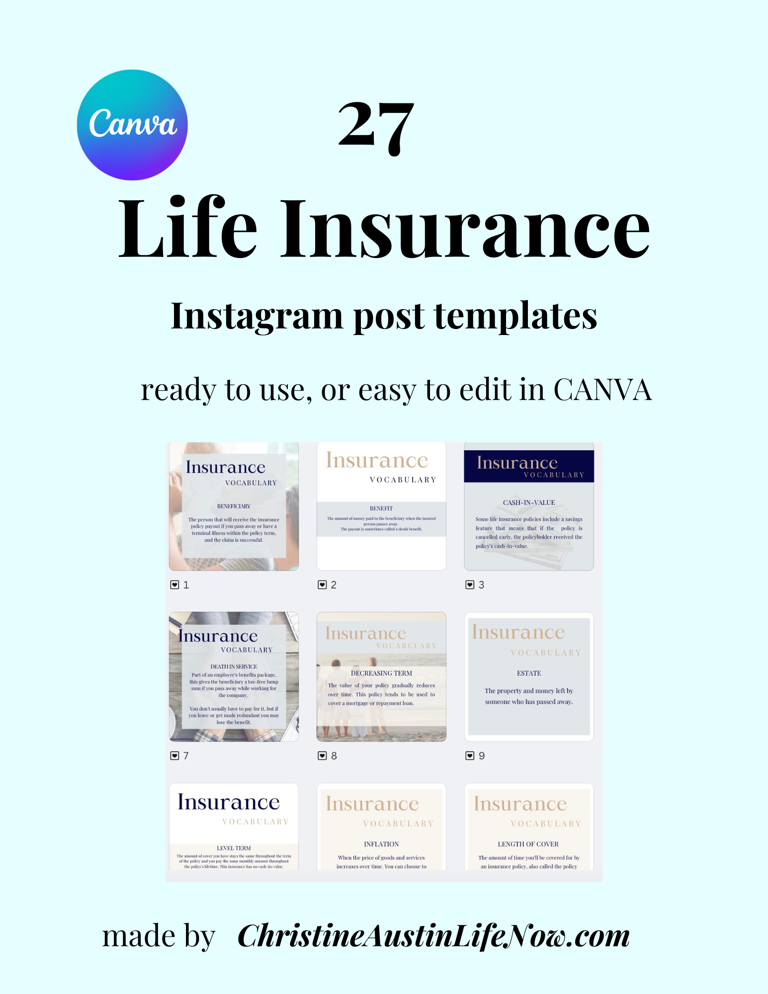 27 Ready to use Social Media Insurance Term Posts