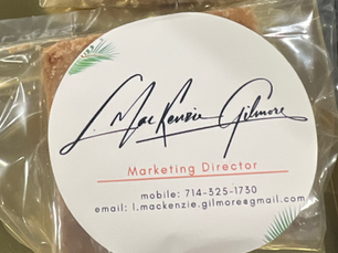 My Recipe for Success at a Conference? Homemade Shortbread.