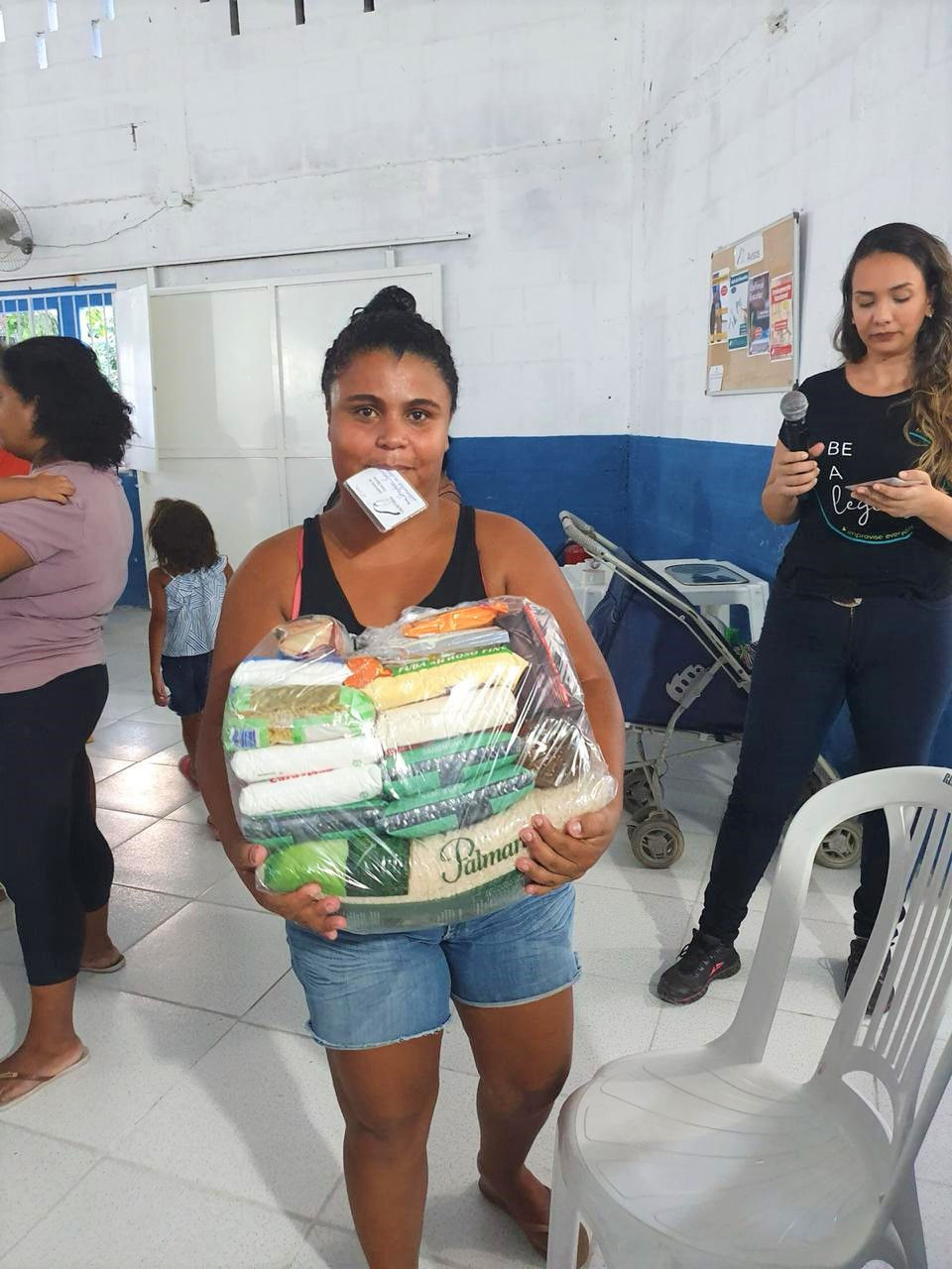 Doação de cestas básicas