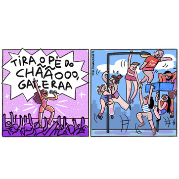 Tira o pé do chão