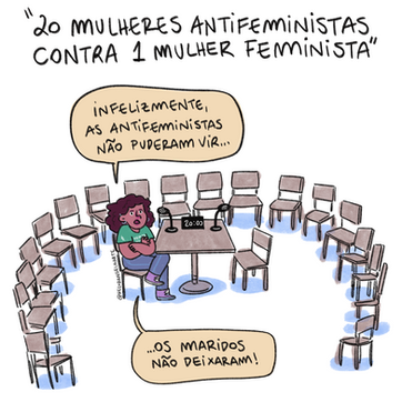 20 antifeministas x 1 feminista