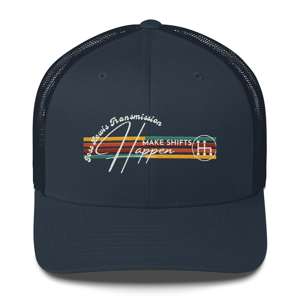 Thumbnail: Jess Lewis | Embroidered Retro Trucker Hat | Yupoong 6606