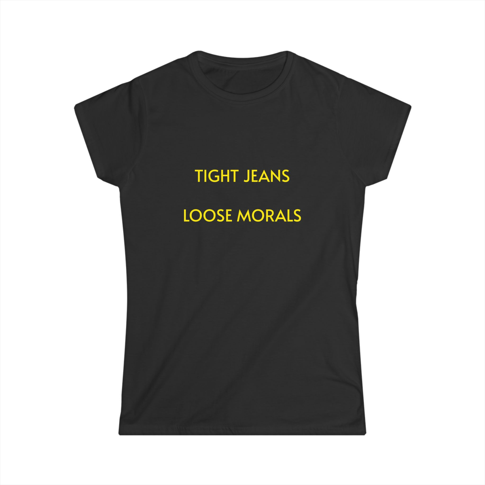 LOOSE MORALS - Fitted tee