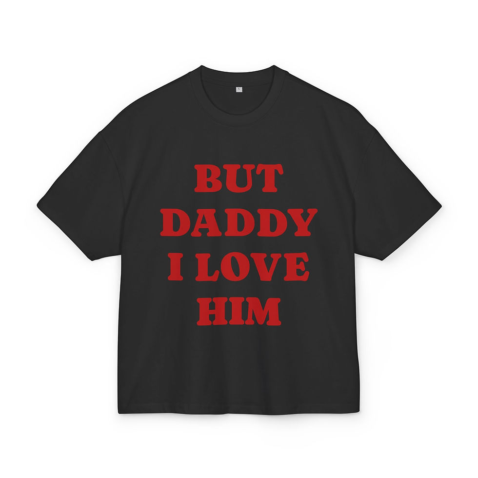 Thumbnail: DADDY - Oversized Tee dress