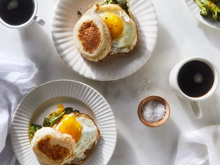 Broccoli, Egg & Cheese Sandwich