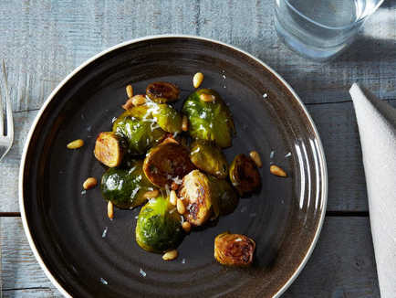 Brussels Sprouts with Pine Nuts and Thyme