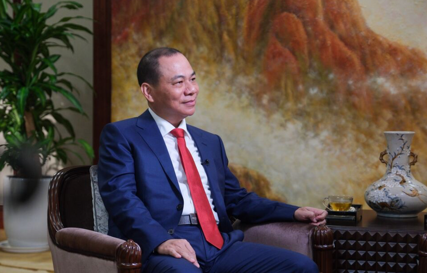 Pham Nhat Vuong Invests $321 Million in Vingroup Shares for the Railway Developer VinSpeed