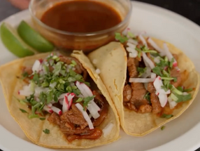 Chef Jeremy Fall Launches "Microwave-Only Cooking Show" Featuring Birria Taco Recipe