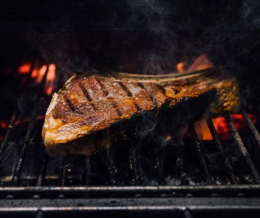 Josper Grilled Tomahawk Steak. Credit: Pura Brasa by Josper