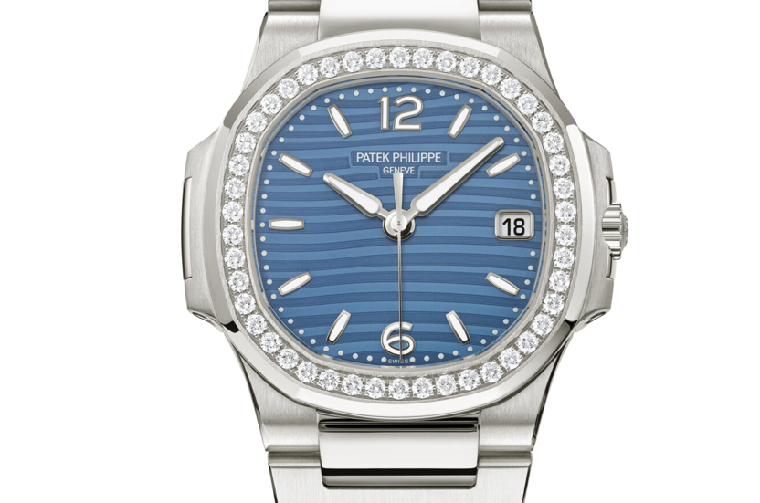 An Azure Evolution of Patek Philippe's Women's Collection Nautilus 7010/1G-013