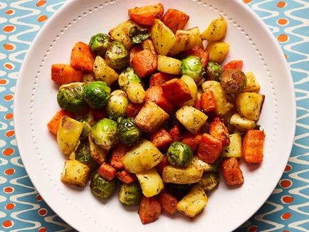 Quick-Cook Christmas Root Veggie