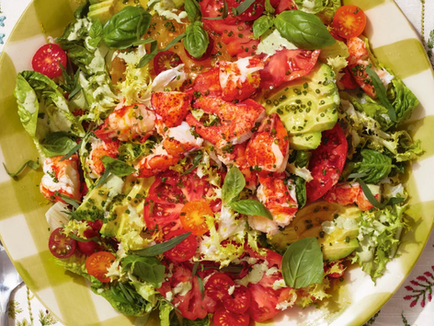 Lobster Avocado Salad From The Wishbone Kitchen Cookbook