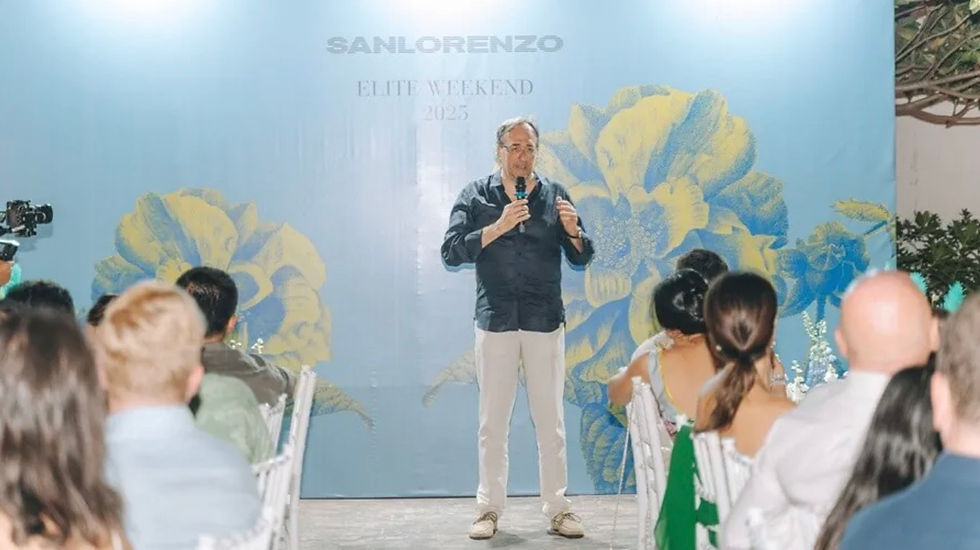 Perotti at the Sanlorenzo Elite Weekend in Phuket in January 2025