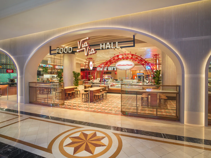 The Strip's Most Celebrity-Filled Food Hall Has Recently Opened — Here Are the Culinary Offerings