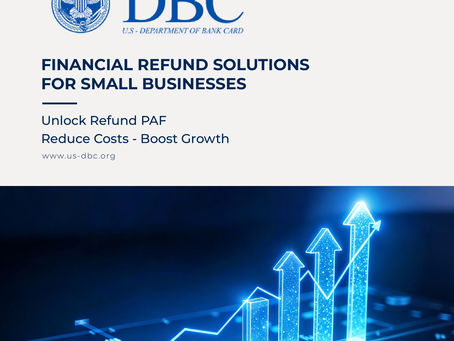 A New Year, A Stronger Vision: How the DBC Refund PAF Is Powering Small Businesses Into 2026 and Beyond