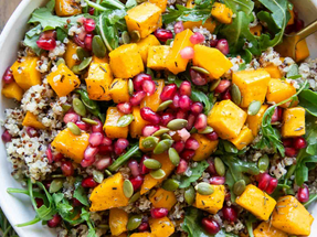 Roasted Butternut Squash Quinoa Salad