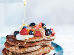 Coco-Nutty Banana Pancakes Recipe