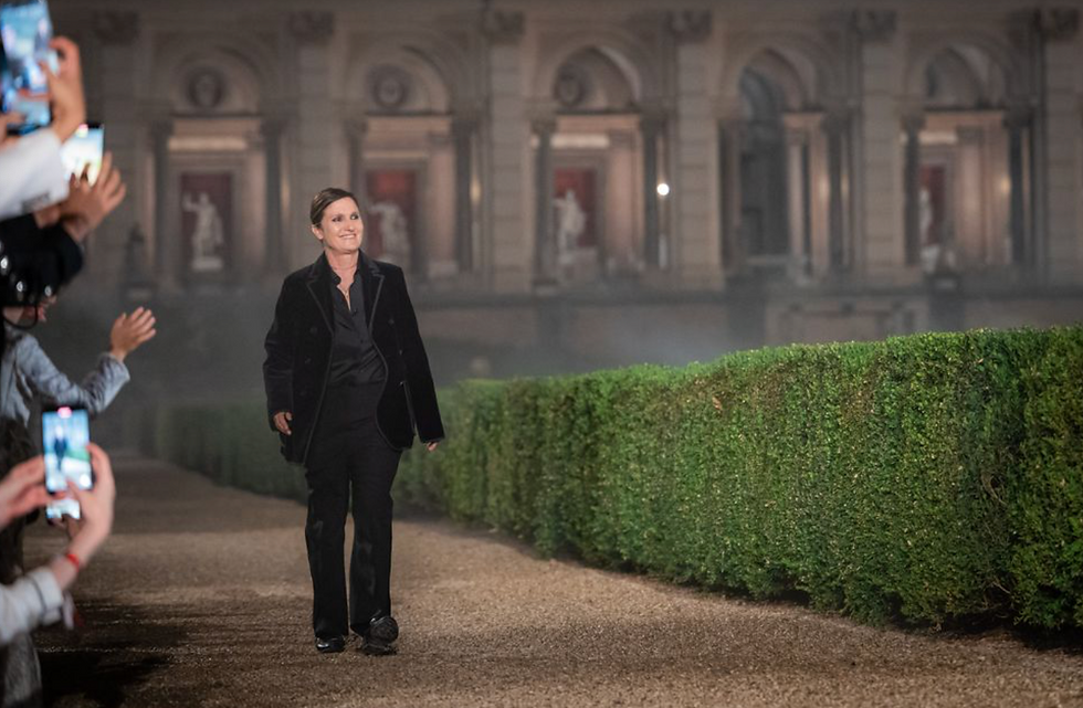 Getty Images/ Maria Grazia Chiuri at the Dior Cruise 2026 presentation