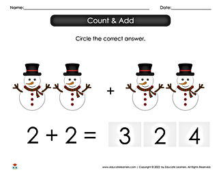 Free Kindergarten - 3rd Grade Printable English and Math Worksheets for Children with Special Education Needs and Autism