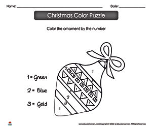 Coloring, Number Identification