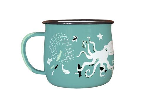 Thumbnail: Enamel Cups - Wolfkamp and Stone