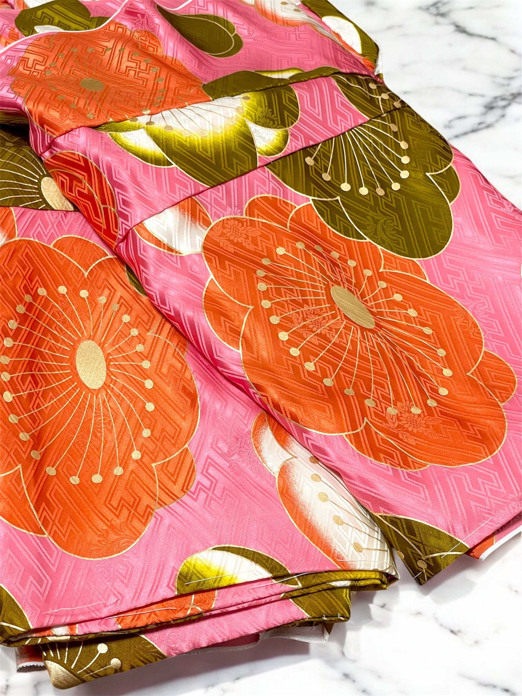 【オーダー】仮絵羽2反セット仕立て込み/女形振袖裾引き/立ち振袖&袴/立ち女形ペア着物etc