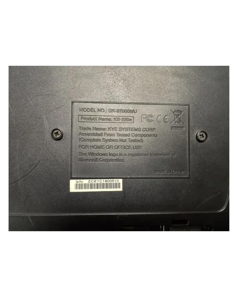 pcypartes | Venta de computadores de segunda bogotá y computadores usados | TECLADO ALÁMBRICO GENIUS GK-070008/U