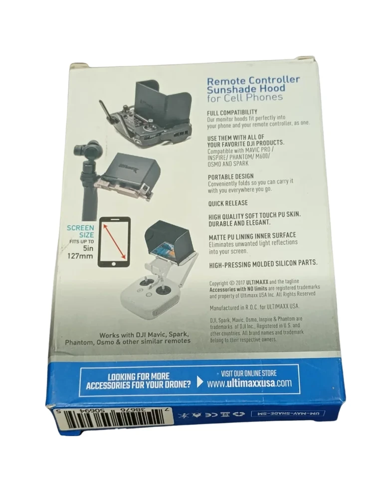 pcypartes | Venta de computadores de segunda bogotá y computadores | ULTIMAX REMOTER CONTOLLER SUNSHADE HOOD FOR CELL PHONES