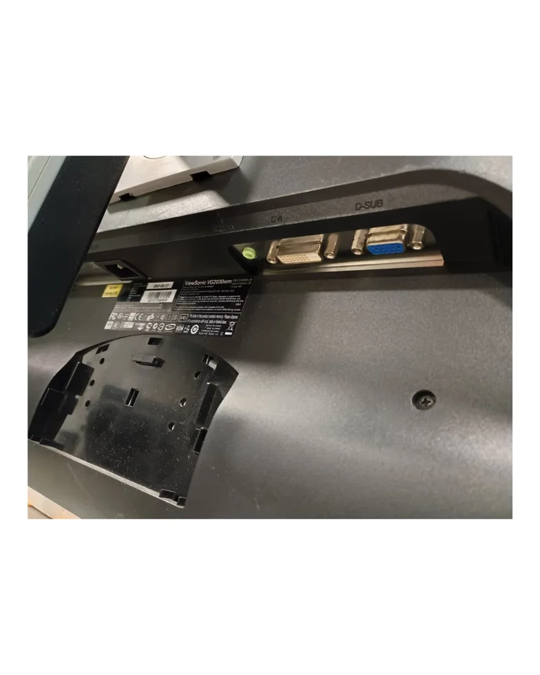 pcypartes | Venta de computadores de segunda bogotá y computadores usados | MONITOR CUADRADO VIEWSONIC VG2030WM 20" VGA Y DVI