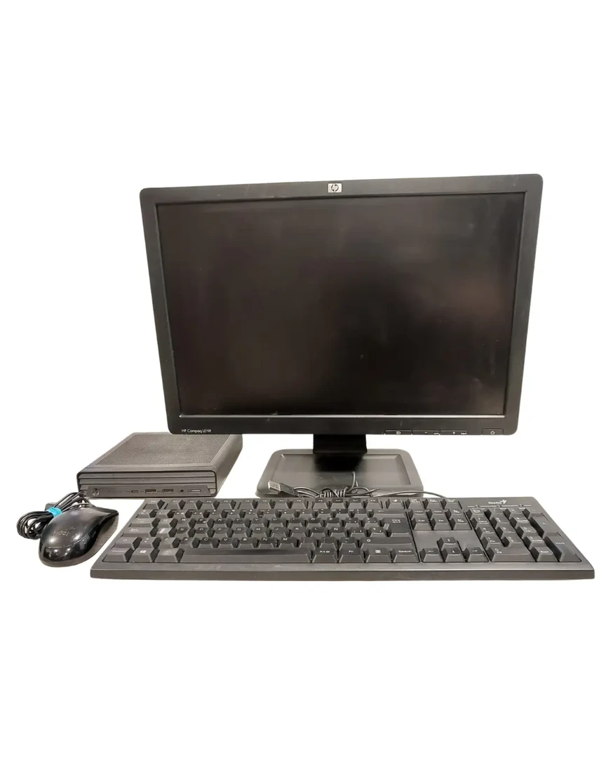 pcypartes | Venta de computadores de segunda bogotá | EQUIPO COMPLETO TINY HP ELITEDESK 805 G6 RYZEN 5 PRO 4650GE 8 GB 256 GB