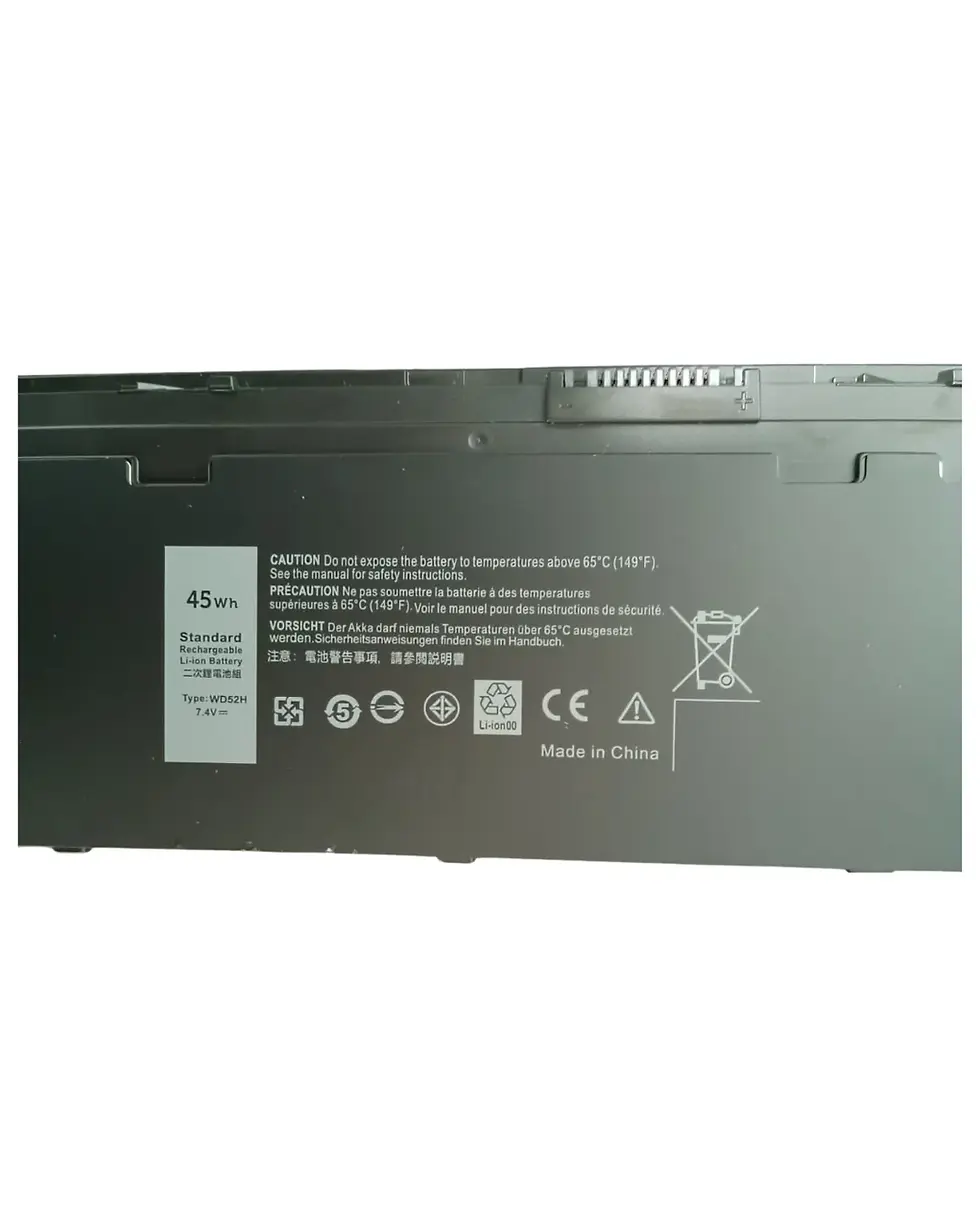 pcypartes | Venta de computadores de segunda bogotá y computadores usados |BATERÍA DELL RECARGABLE 45WH TYPE WD52H
