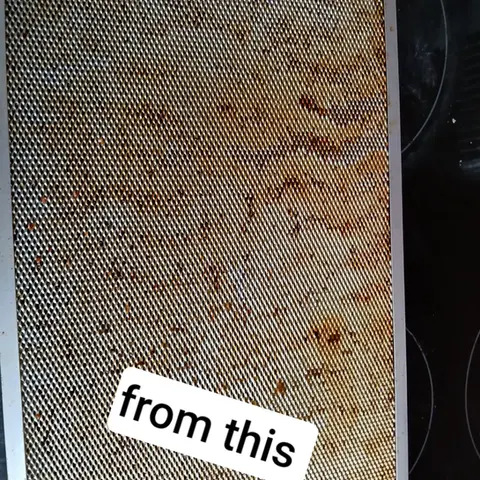 unclean oven filter