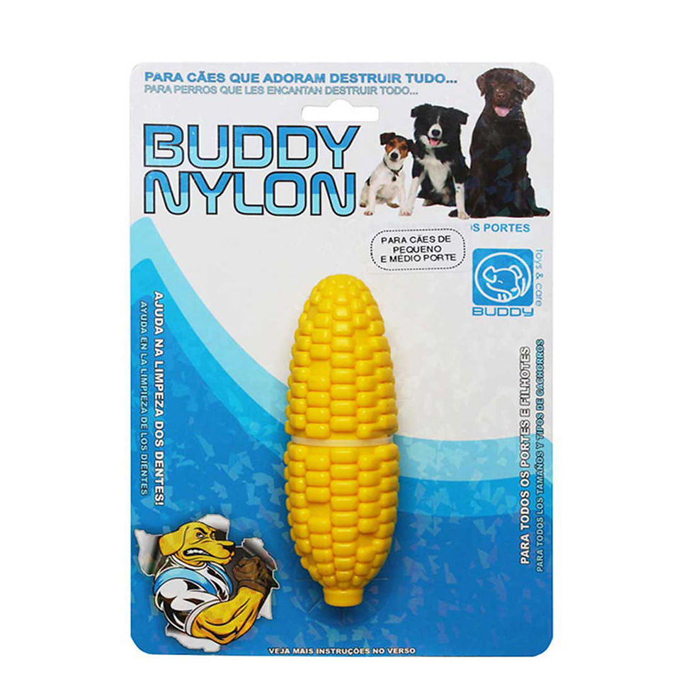 Brinquedo Milho Nylon Buddy Toys