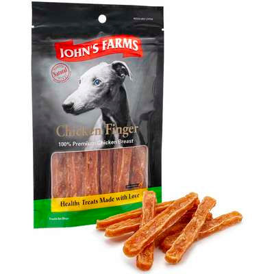 Miniatura: Petisco John's Farms Natural Premium Tirinhas de Peito de Frango