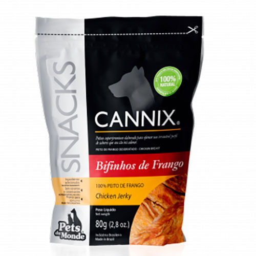 Cannix Chiken Jerkey Bifinhos de Frango
