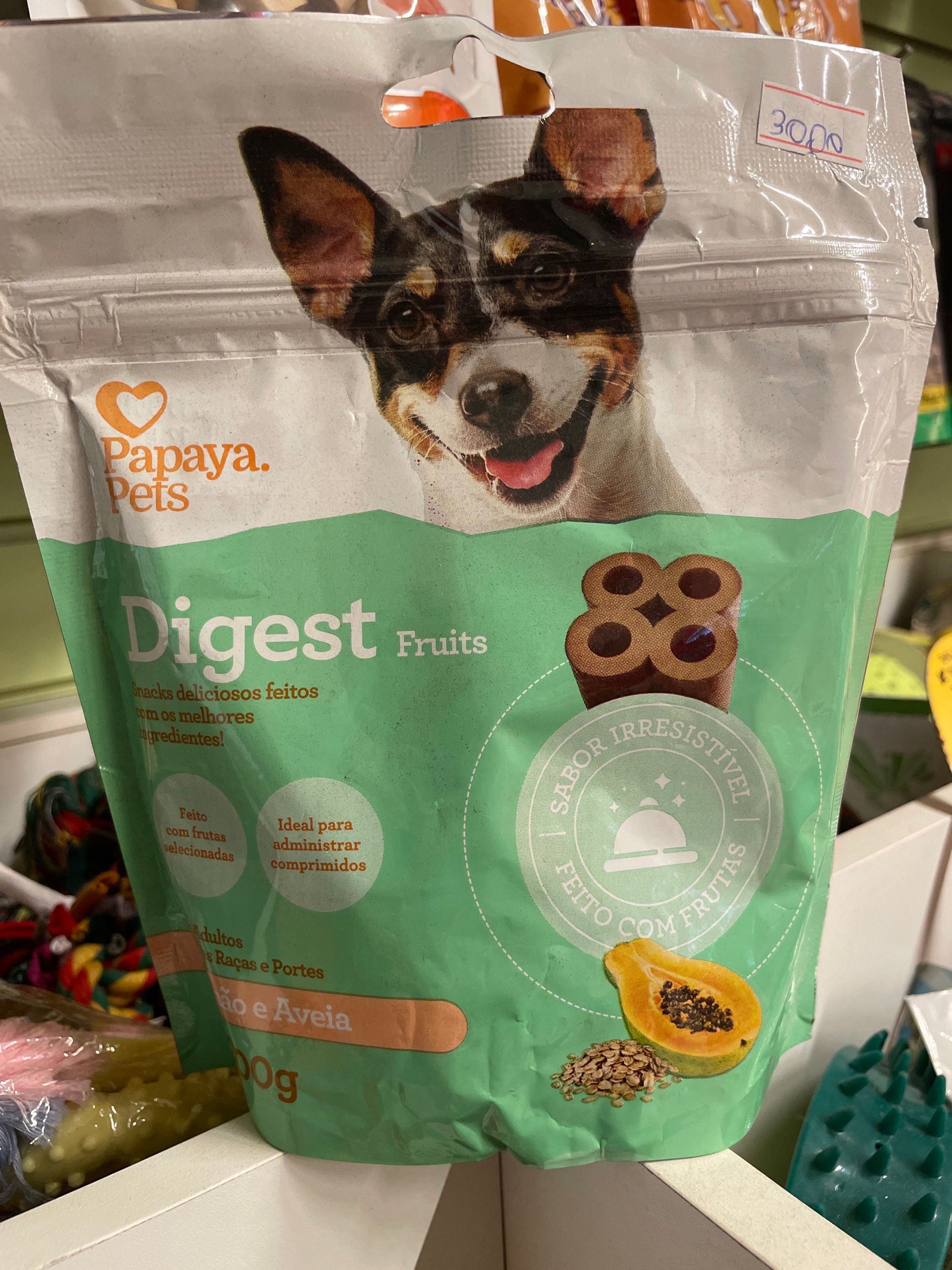 Papaya pets digest fruits mamão e aveia