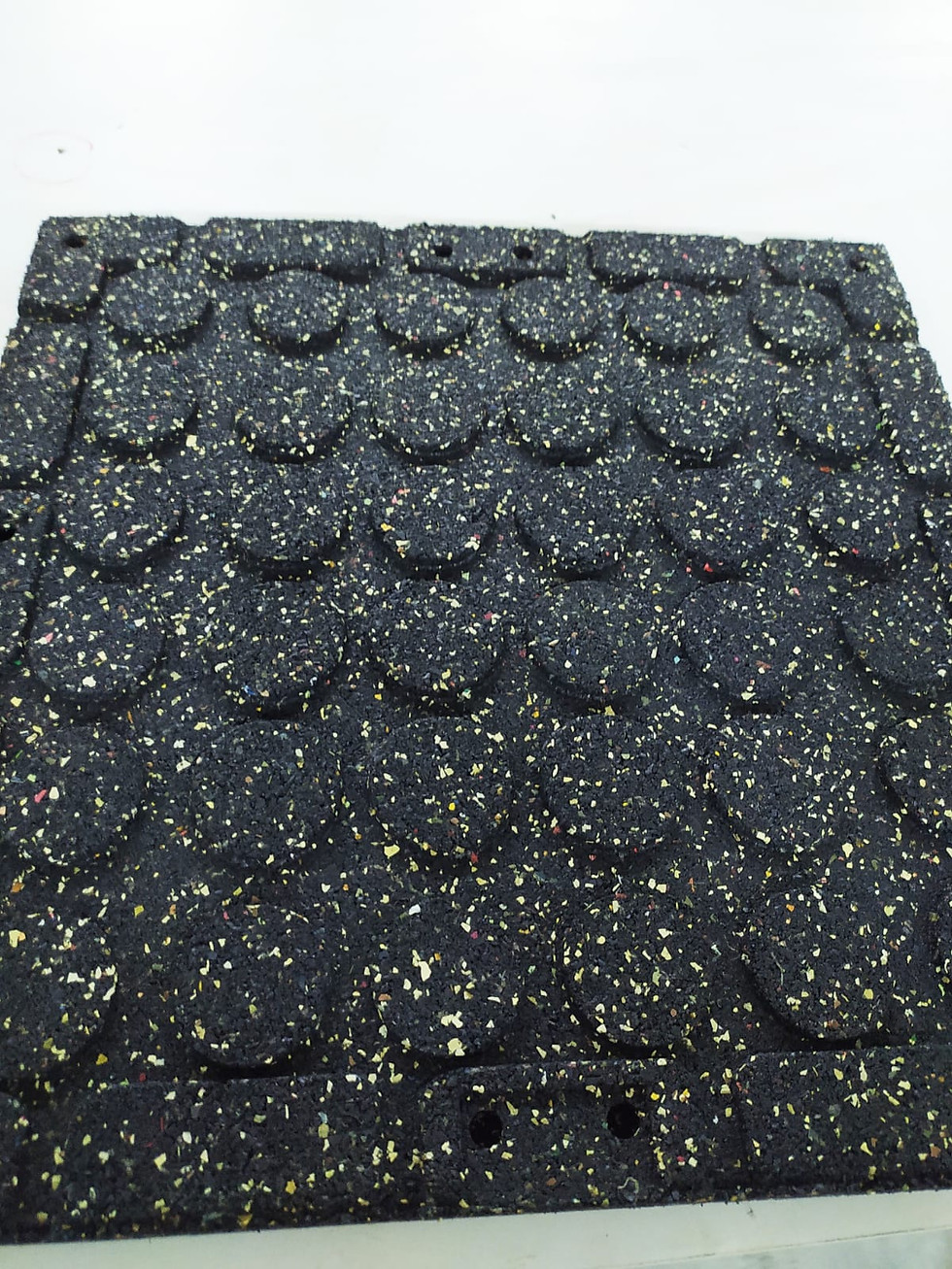 Thumbnail: 20mm thick gym and playground rubber flooring 