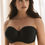 Thumbnail: Smoothing Strapless Moulded Bra - Black