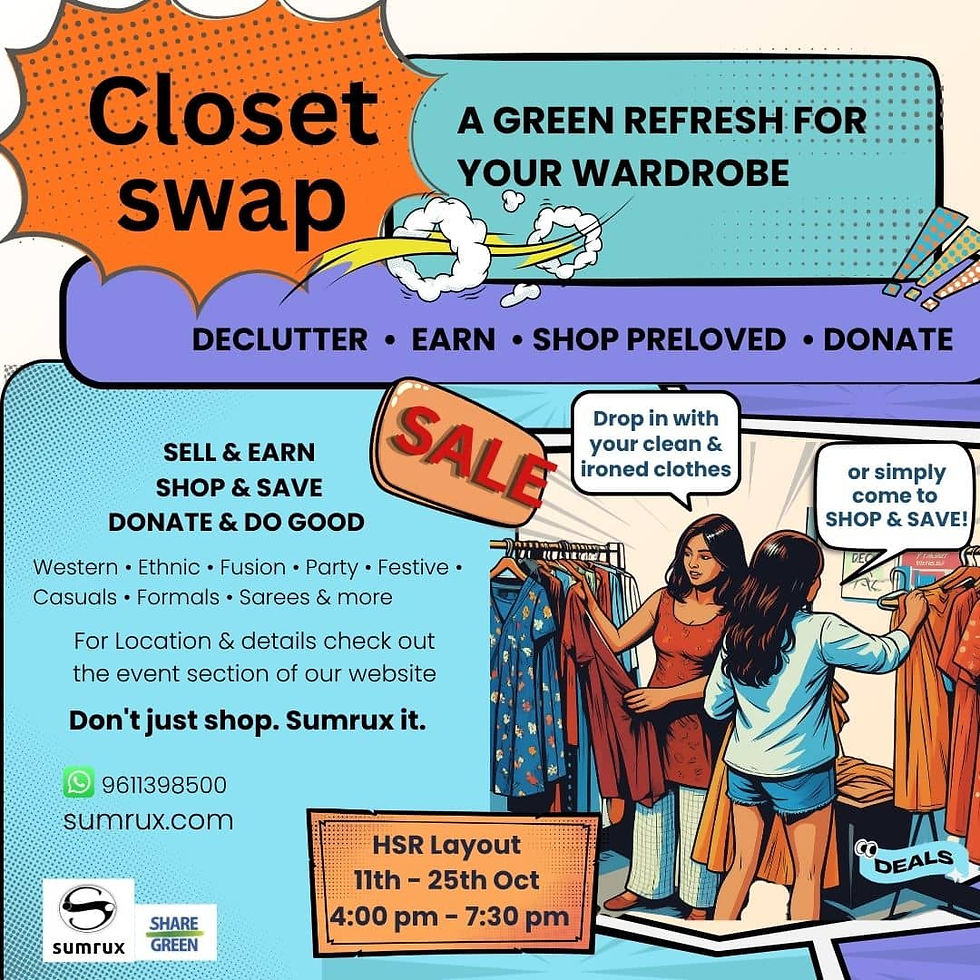 Closet Swap — A Green Refresh for Your Wardrobe