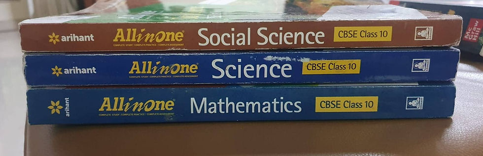 New - Arihant All-in-one CBSE class 10 2022 edition