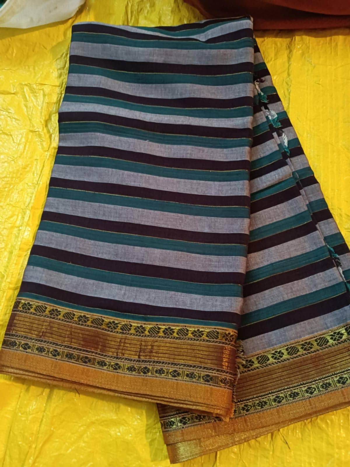 Dharwad cotton Mul saree 