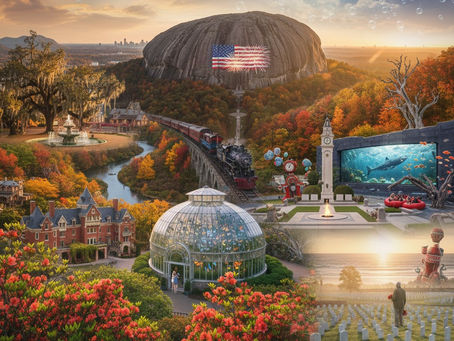 The Ultimate Georgia Travel Guide: 10 Must-See Attractions from the Coast to the Blue Ridge