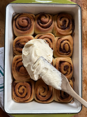 Homemade Cinnamon Rolls (Soft & Fluffy with Cream Cheese Frosting)