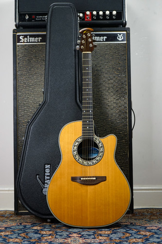 1991 Ovation Japan Pinnacle Series 3862 - Super Shallow Natural