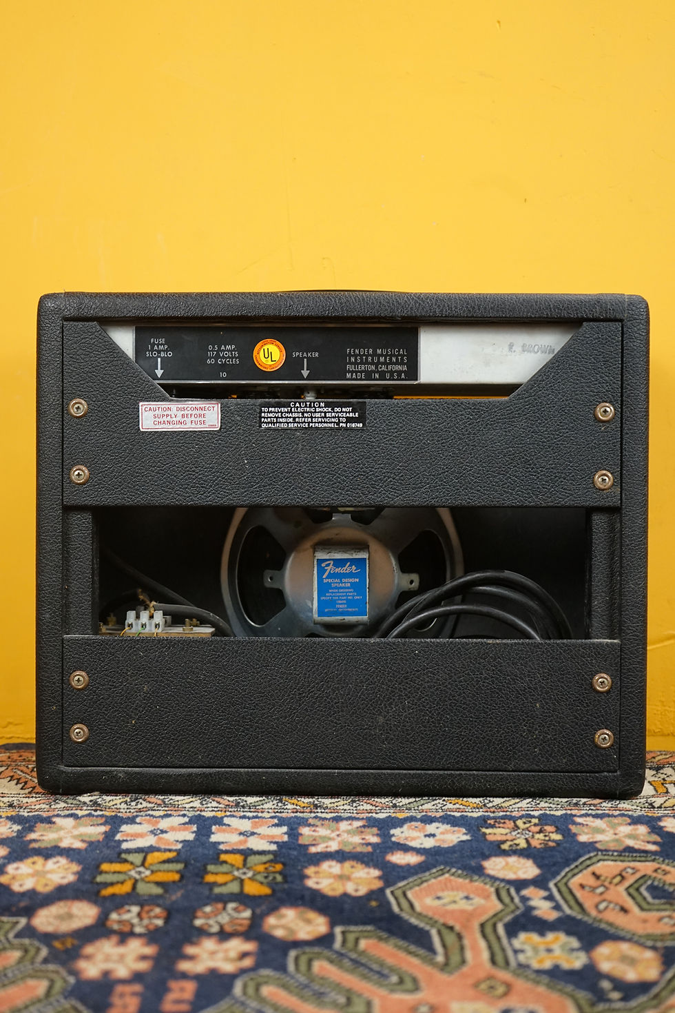 Thumbnail: 1971 Fender USA Champ Silverface Combo Valve Amplifier