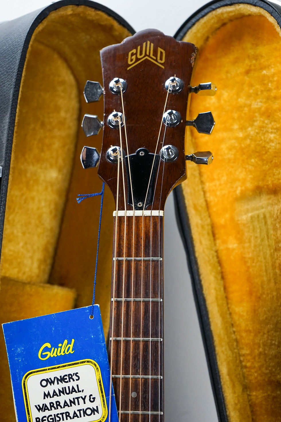 Thumbnail: 1975 Guild USA D-35SB Sunburst Double Pickguard (Custom Ordered) w/ OHSC + Tags