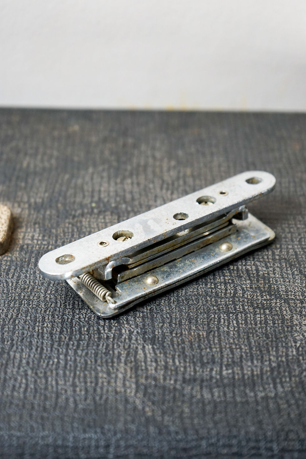 Thumbnail: 1960s Hofner German Type 72-25A 'Screw Down' Electric Guitar Bridge (Galaxie)